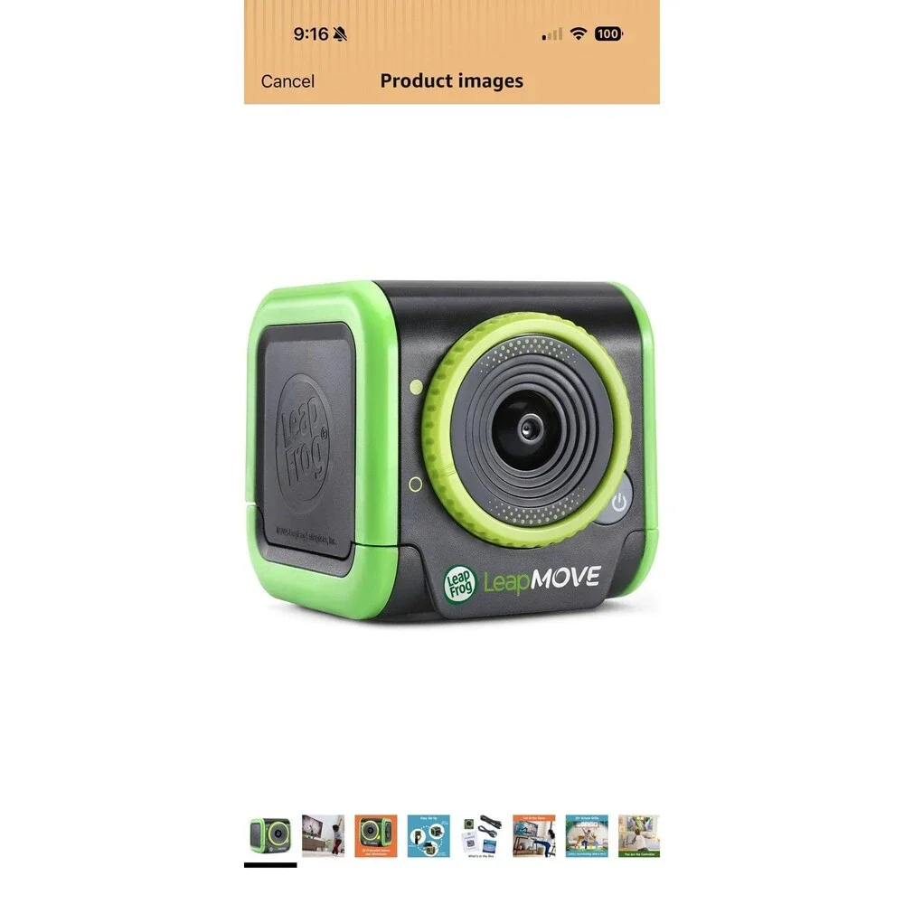 LeapFrog LeapMOVE Digital Camera wLeapFrog LeapMOVE Digital Camera with 25 Games